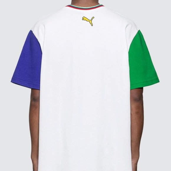 New with Defects Puma x Chinatown Market Colorblock Tee - Picture 4 of 13